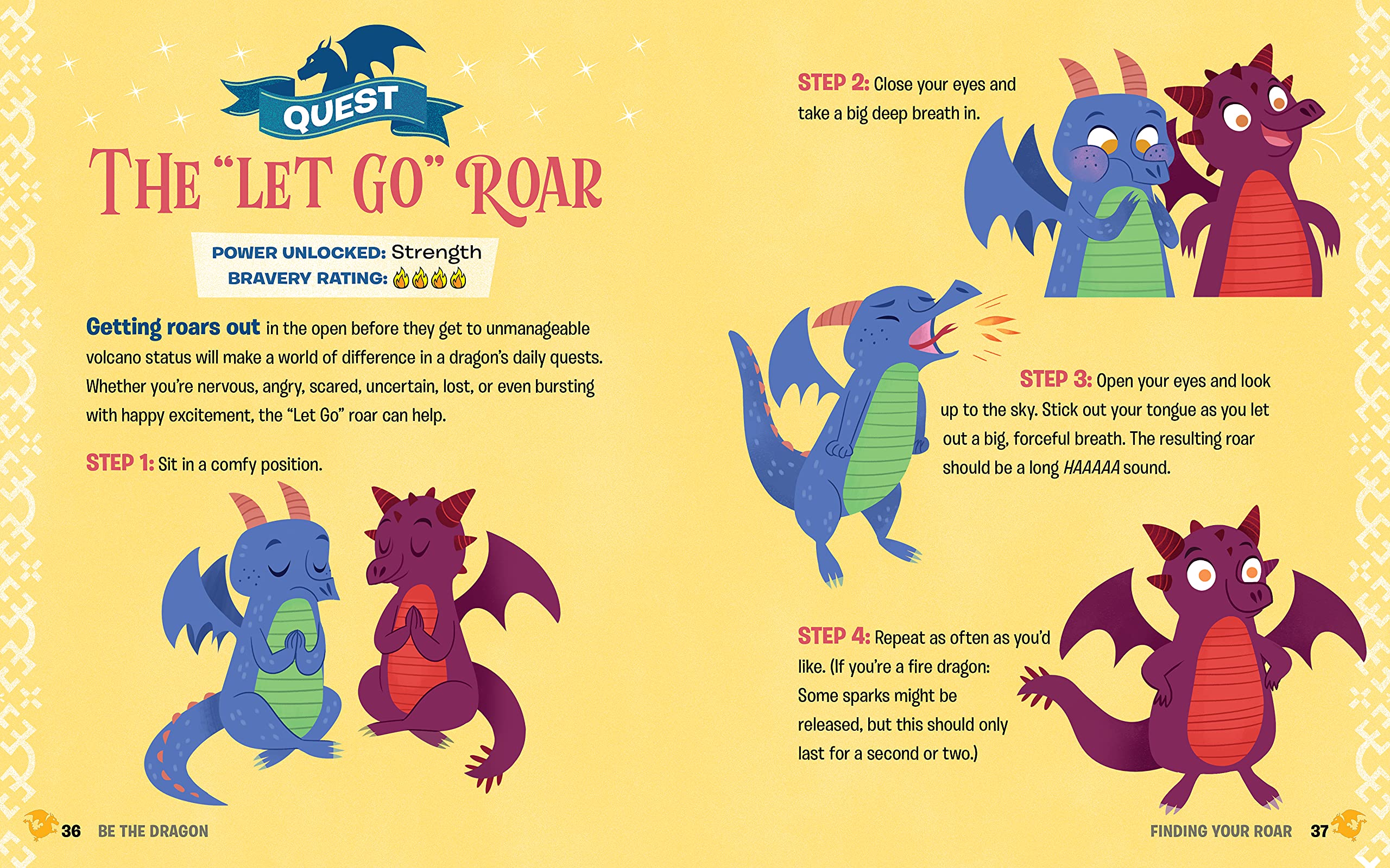 Be the Dragon: 9 Keys to Unlocking Your Inner Magic: Roar with Confidence and Slay Your Fears with Quizzes, Quests, and More! - The English Bookshop Kuwait