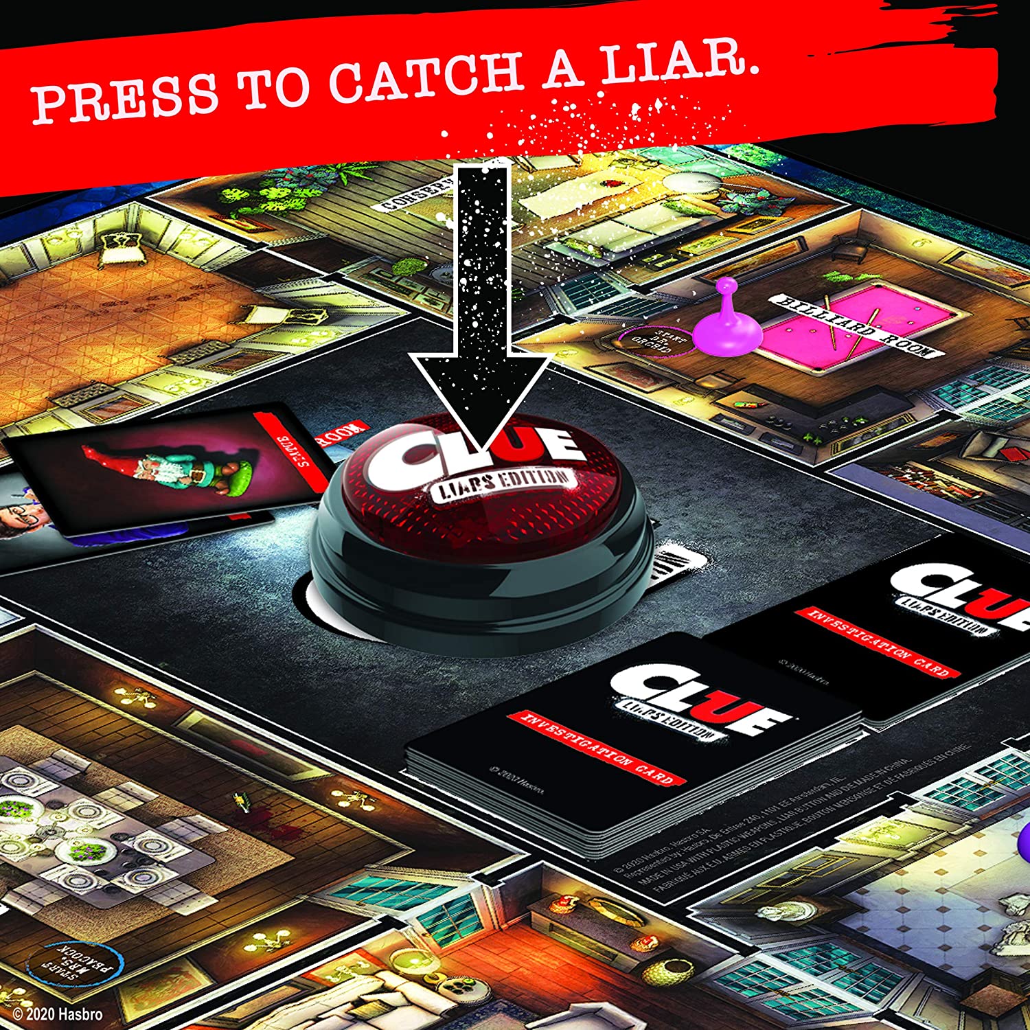 Clue Cluedo Liars Edition - The English Bookshop