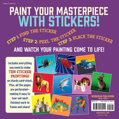 Paint by Sticker Kids, The Original: Create 10 Pictures One Sticker at a Time! (Kids Activity Book, Sticker Art, No Mess Activity, Keep Kids Busy) - The English Bookshop Kuwait