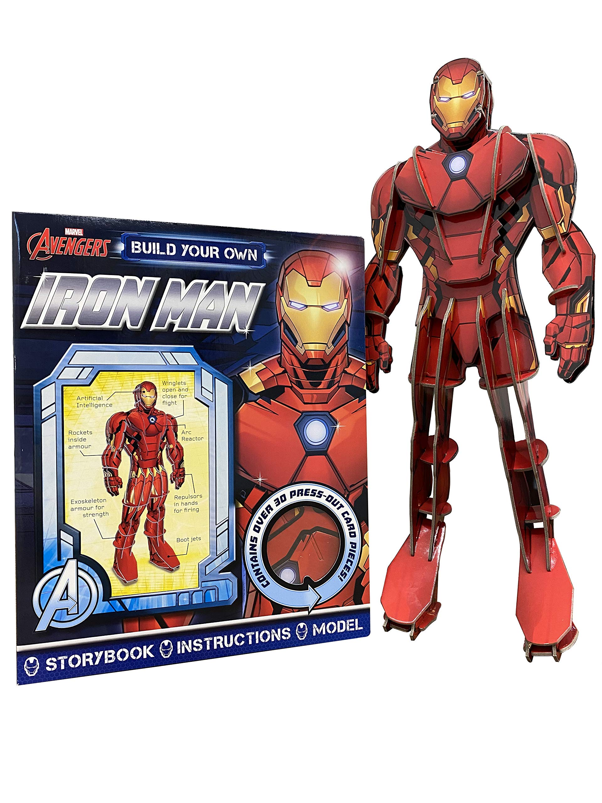 Marvel Avengers: Build Your Own Iron Man - The English Bookshop Kuwait