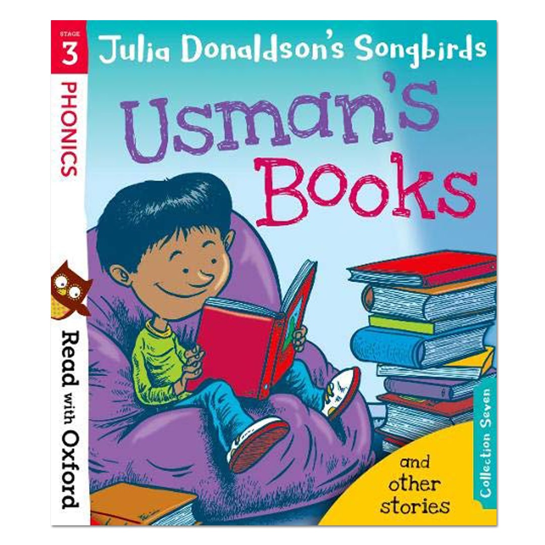 Read with Oxford: Stage 3: Julia Donaldson's Songbirds: Usman's Books and Other Stories - Julia Donaldson - The English Bookshop