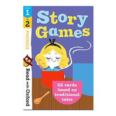 Read with Oxford: Stages 1-2: Phonics Story Games Flashcards - Teresa Heapy - The English Bookshop