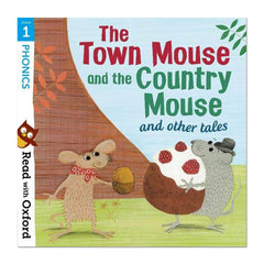 Read with Oxford: Stage 1: Phonics: The Town Mouse and Country Mouse and Other Tales - Alex Lane - The English Bookshop