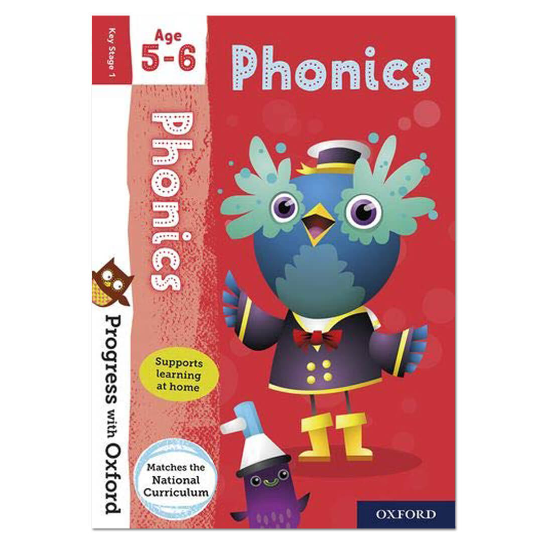 Progress with Oxford: Phonics Age 5-6 - Fiona Undrill - The English Bookshop
