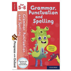 Progress with Oxford: Grammar, Punctuation and Spelling Age 5-6 - Jenny Roberts - The English Bookshop