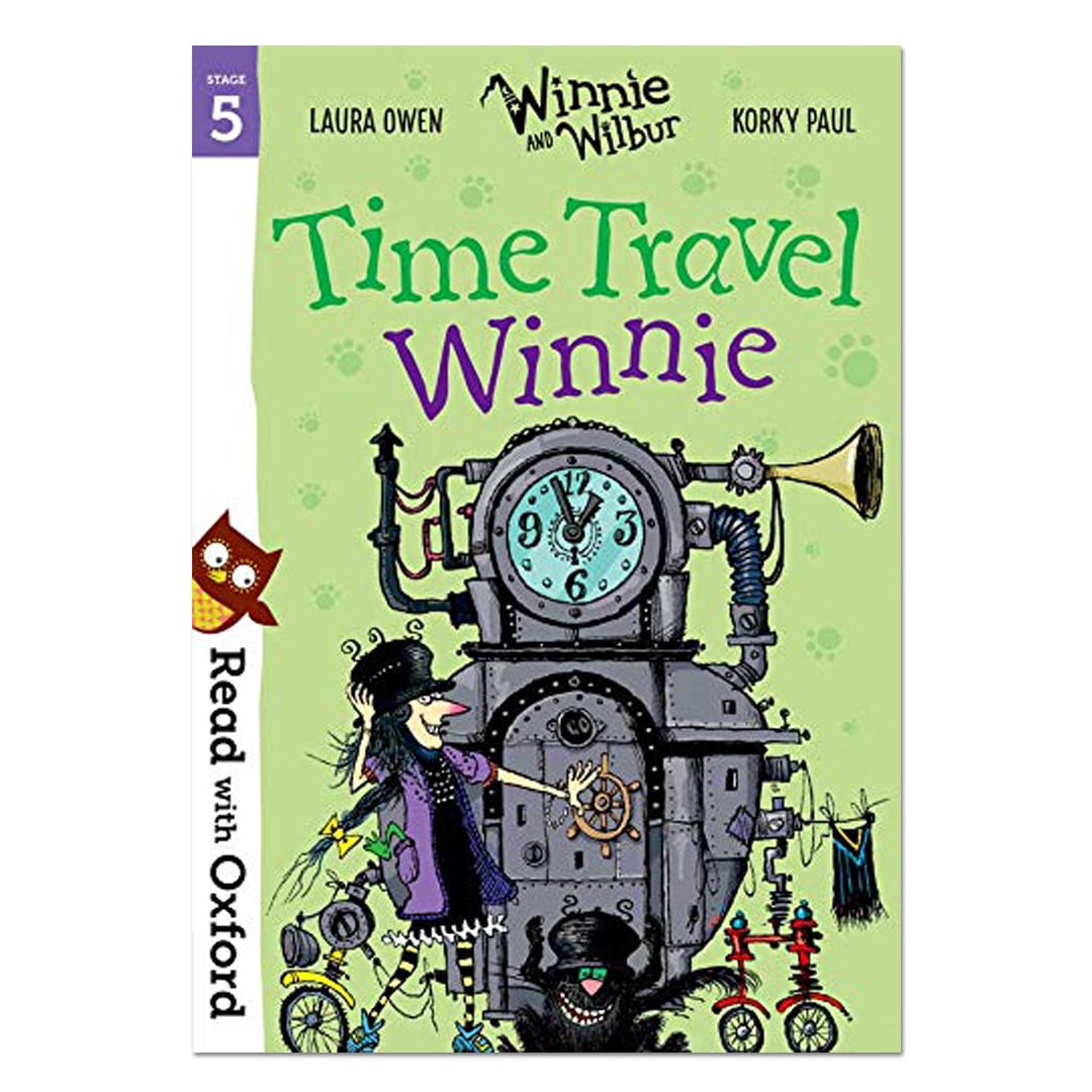 Read with Oxford: Stage 5: Winnie and Wilbur: Time Travel Winnie - Laura Owen - The English Bookshop