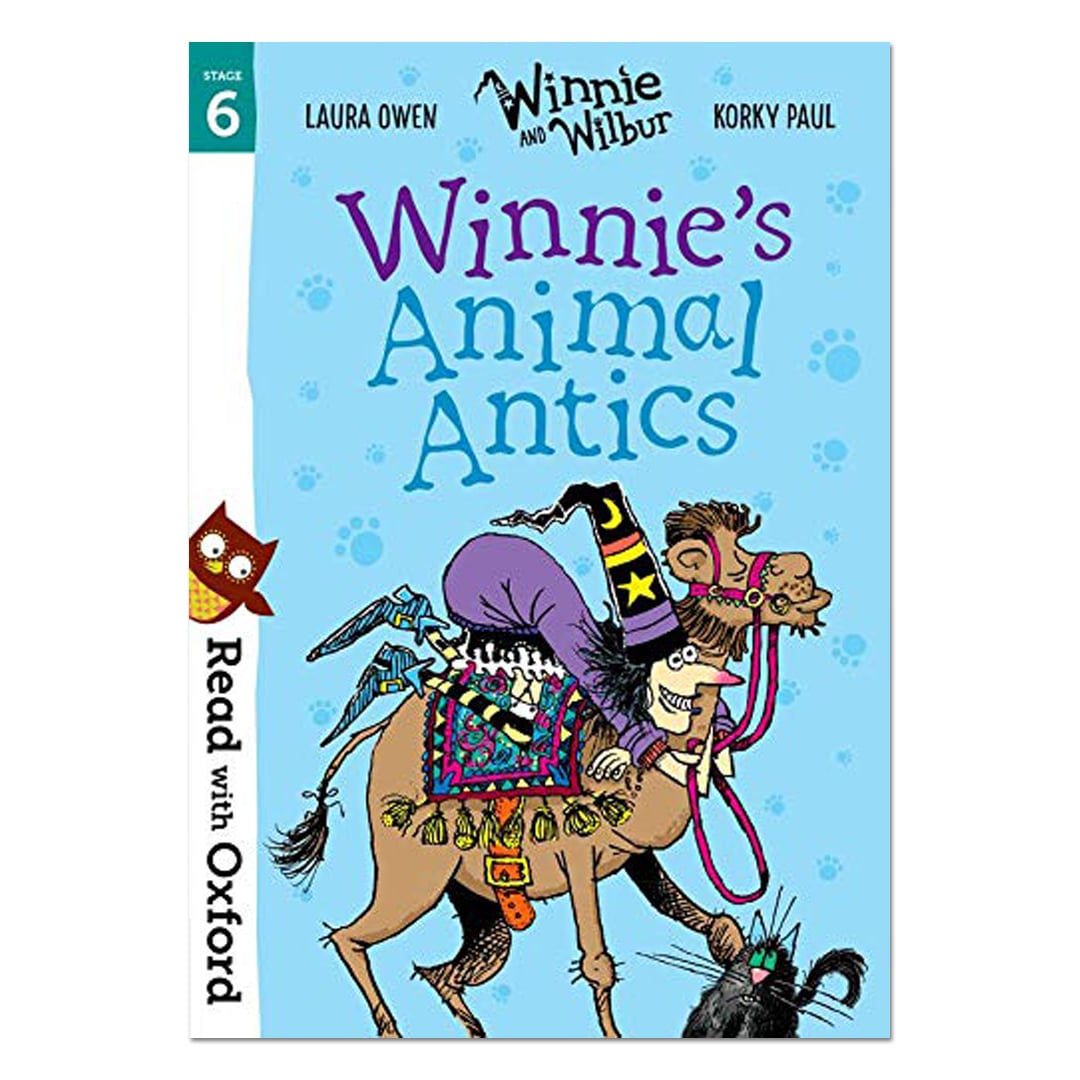 Read with Oxford: Stage 6: Winnie and Wilbur: Winnie's Animal Antics - Laura Owen - The English Bookshop