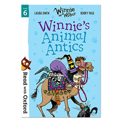 Read with Oxford: Stage 6: Winnie and Wilbur: Winnie's Animal Antics - Laura Owen - The English Bookshop