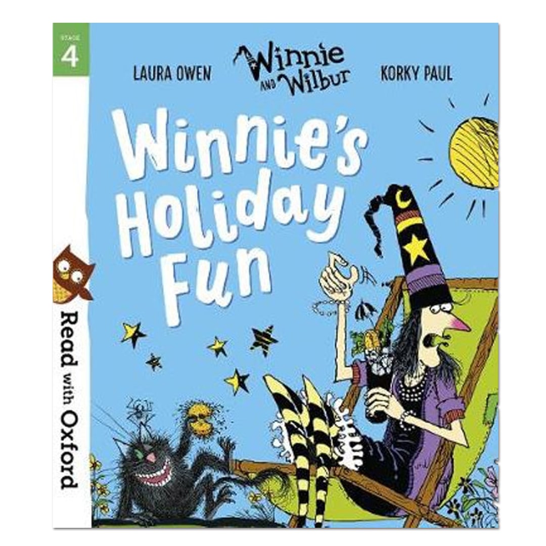 Read with Oxford: Stage 4: Winnie and Wilbur: Winnie's Holiday Fun - Laura Owen - The English Bookshop