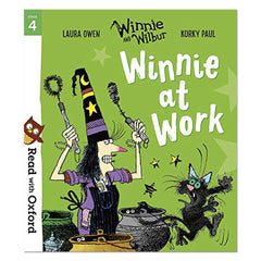 Read with Oxford: Stage 4: Winnie and Wilbur: Winnie at Work - Laura Owen - The English Bookshop