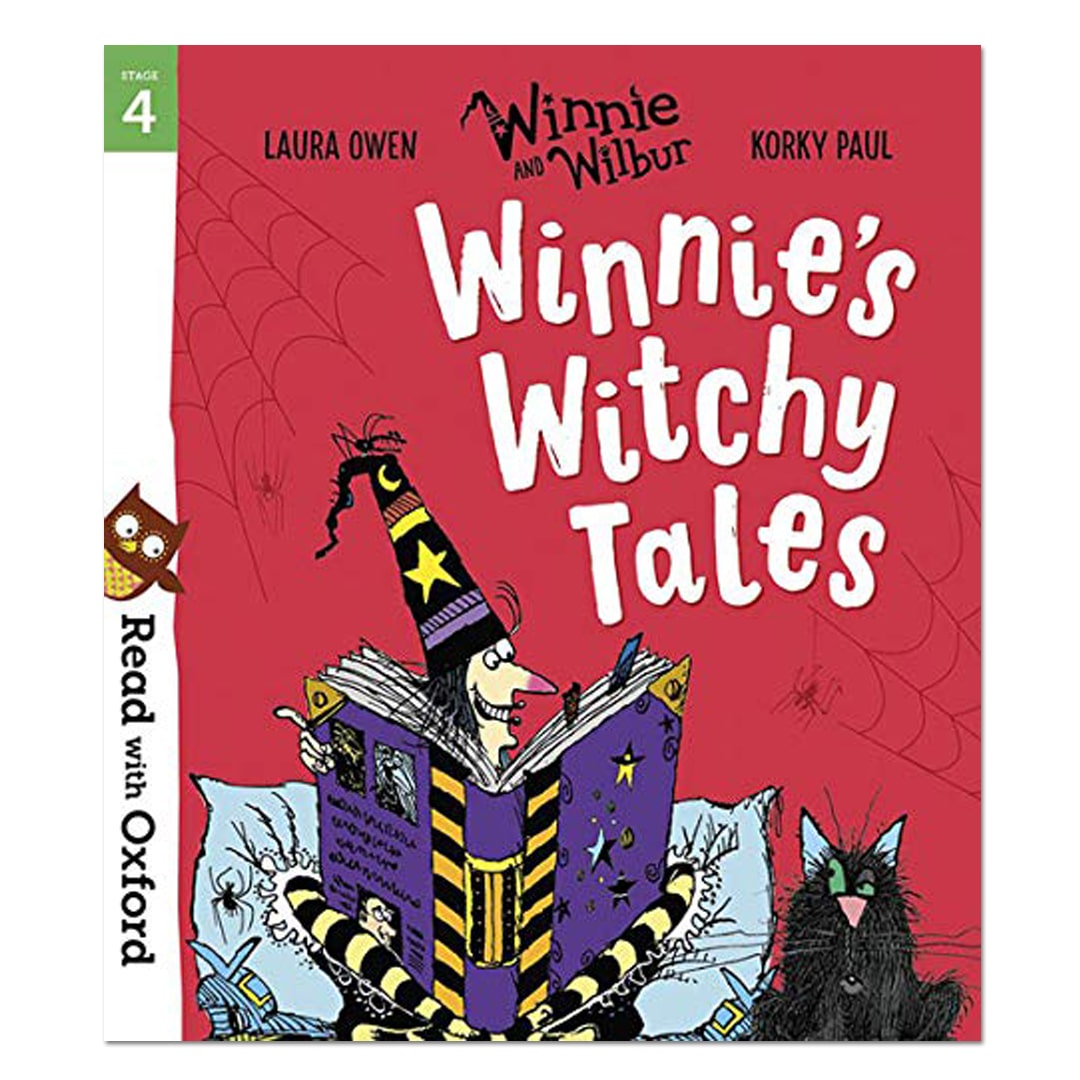 Read with Oxford: Stage 4: Winnie and Wilbur: Winnie's Witchy Tales - Laura Owen - The English Bookshop