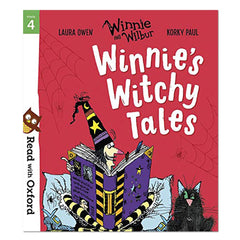 Read with Oxford: Stage 4: Winnie and Wilbur: Winnie's Witchy Tales - Laura Owen - The English Bookshop
