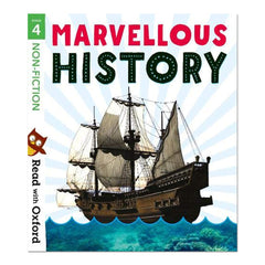 Read with Oxford: Stage 4: Non-fiction: Marvellous History - Rob Alcraft - The English Bookshop