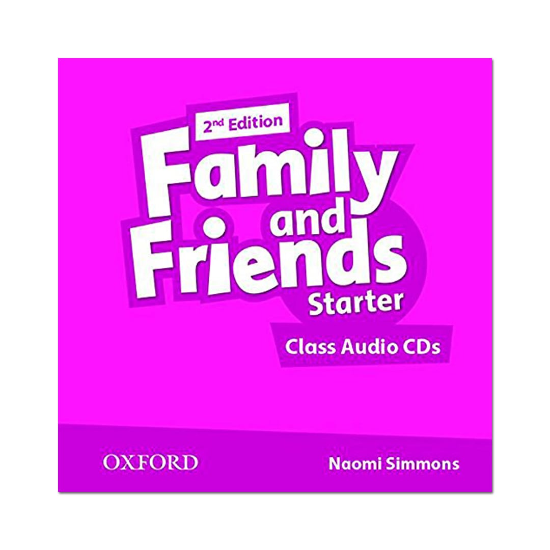 Family and Friends: Starter: Class Audio CDs
(2nd edition) - Oxford University Press - The English Bookshop