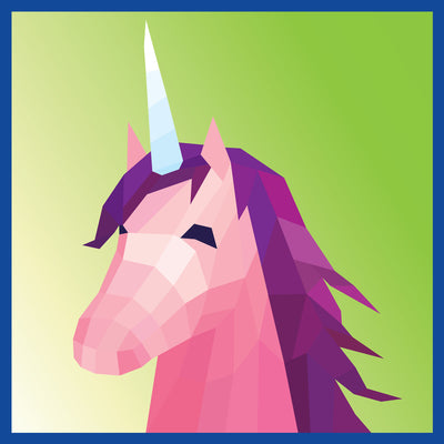 Paint by Sticker Kids: Unicorns & Magic: Create 10 Pictures One Sticker at a Time! Includes Glitter Stickers - The English Bookshop