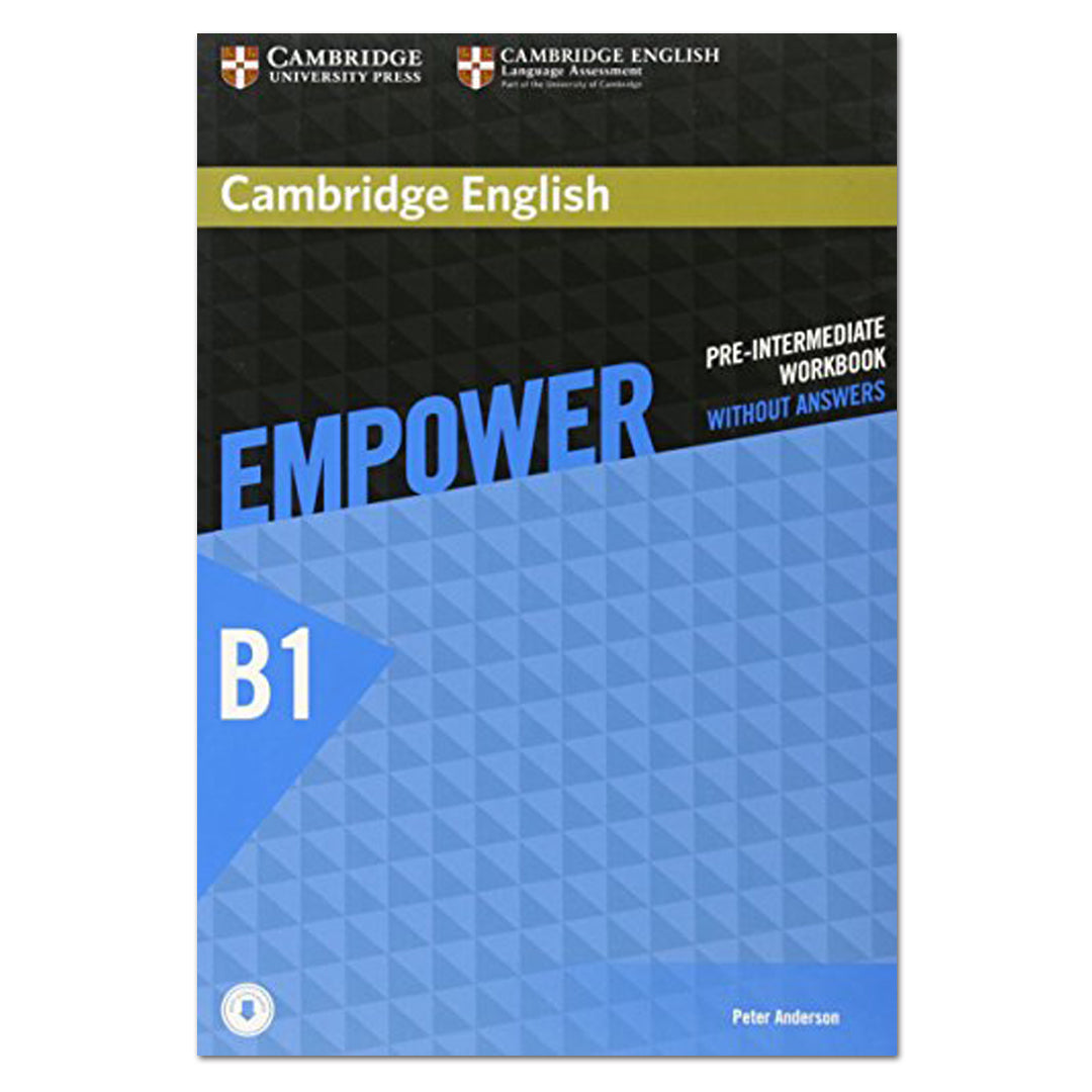 Empower Pre-Intermediate Workbook - Cambridge University Press - The English Bookshop