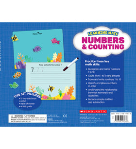 Learning Mats: Numbers & Counting - The English Bookshop