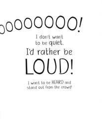 I Don’t Want to Be Quiet! - The English Bookshop Kuwait