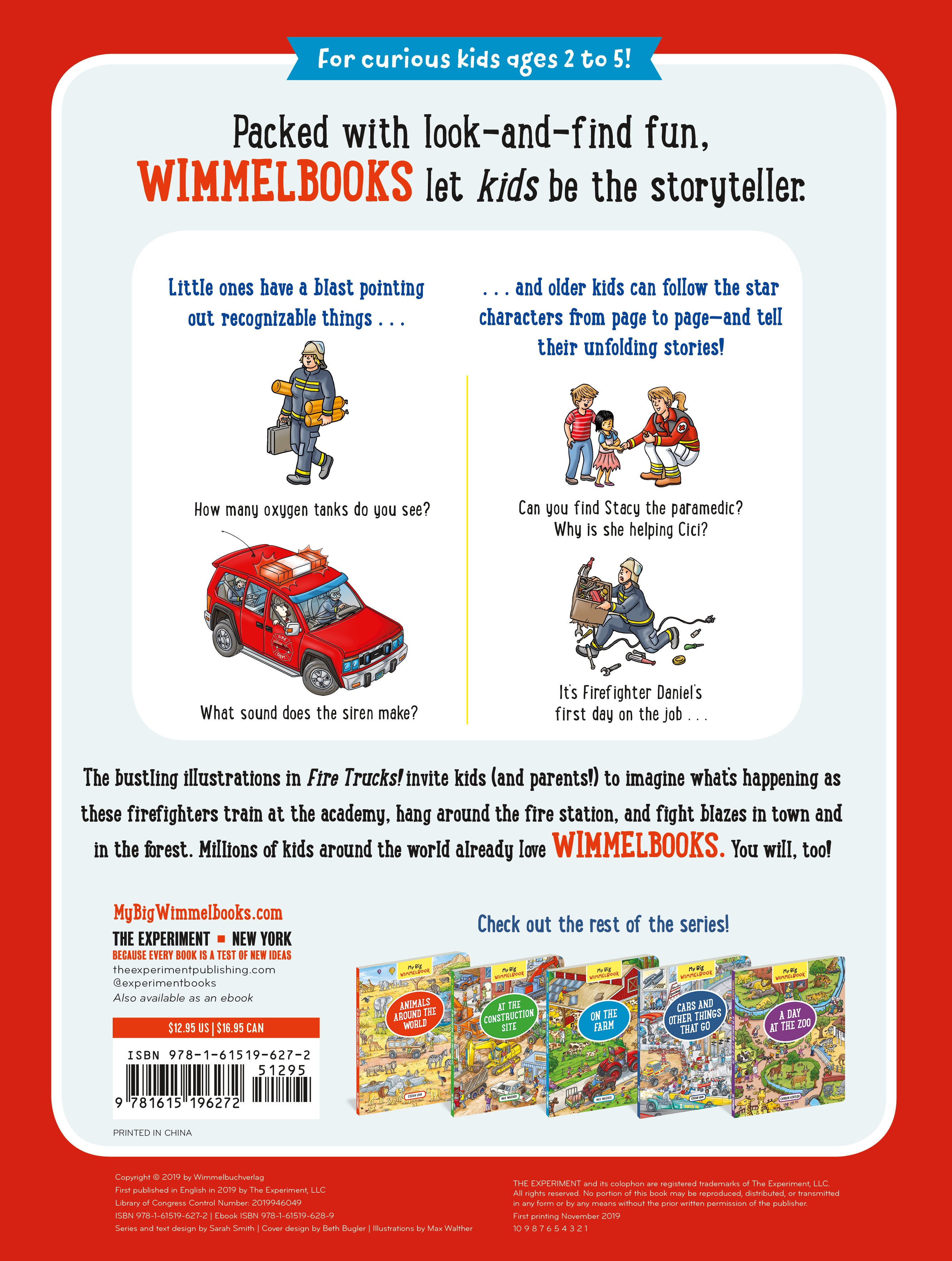 My Big Wimmelbook-Fire Trucks! - Stefan Lohr - The English Bookshop