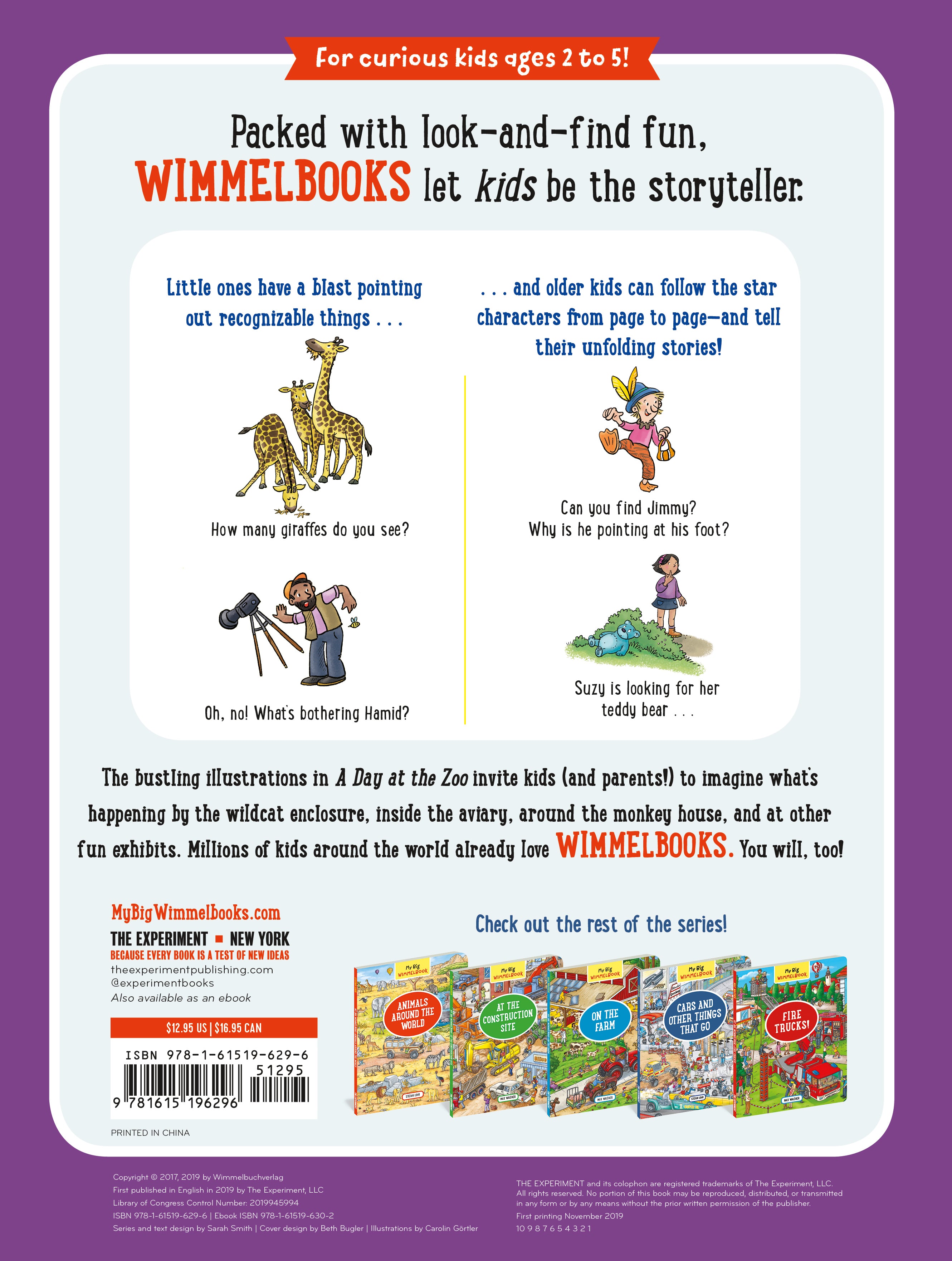 My Big Wimmelbook-A Day at the Zoo - Stefan Lohr - The English Bookshop