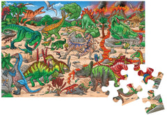 My Big Wimmelpuzzle-Dinosaurs Floor Puzzle, 48-Piece - Stefan Lohr - The English Bookshop