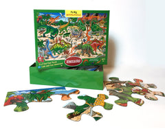 My Big Wimmelpuzzle-Dinosaurs Floor Puzzle, 48-Piece - Stefan Lohr - The English Bookshop