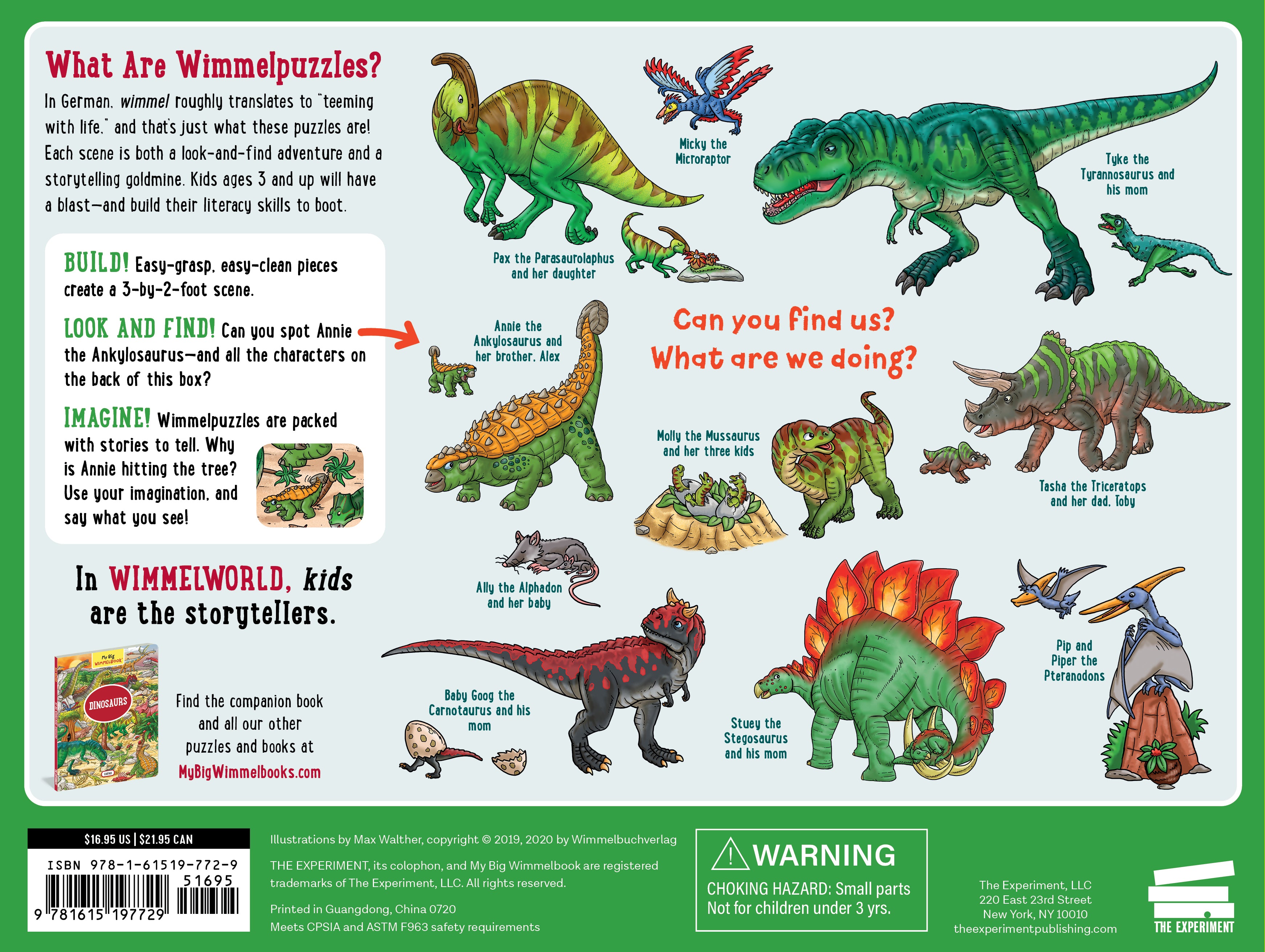 My Big Wimmelpuzzle-Dinosaurs Floor Puzzle, 48-Piece - Stefan Lohr - The English Bookshop