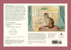 John Derian Paper Goods: Calm Cat 750-Piece Puzzle - Workman Publishing - The English Bookshop