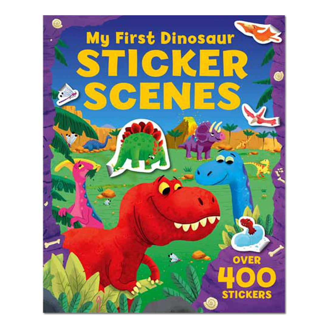 Sticker Scenes Dinosaurs - Bonnier Books Ltd - The English Bookshop