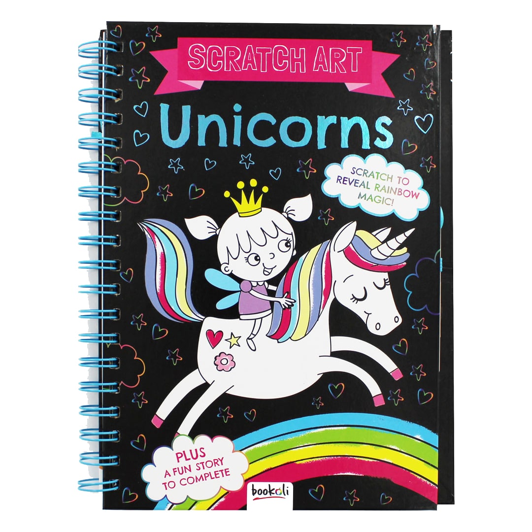 Unicorns: Scratch Art - Bookoli Ltd - The English Bookshop