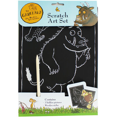 The Gruffalo  Scratch Art - The English Bookshop