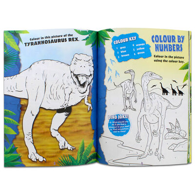 Dinosaur Sticker Burst - The English Bookshop Kuwait