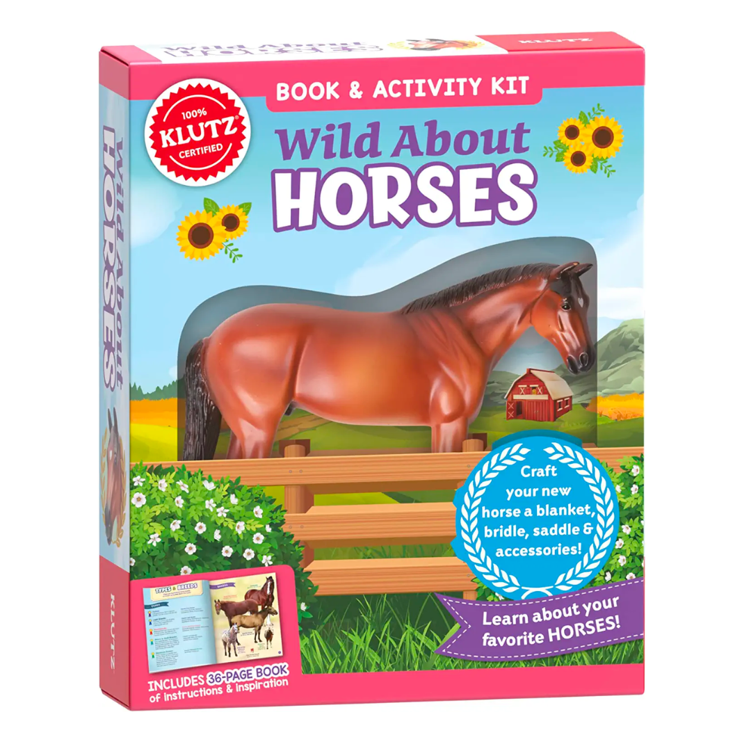 Klutz Wild About Horses Craft & Activity Kit - The English Bookshop Kuwait