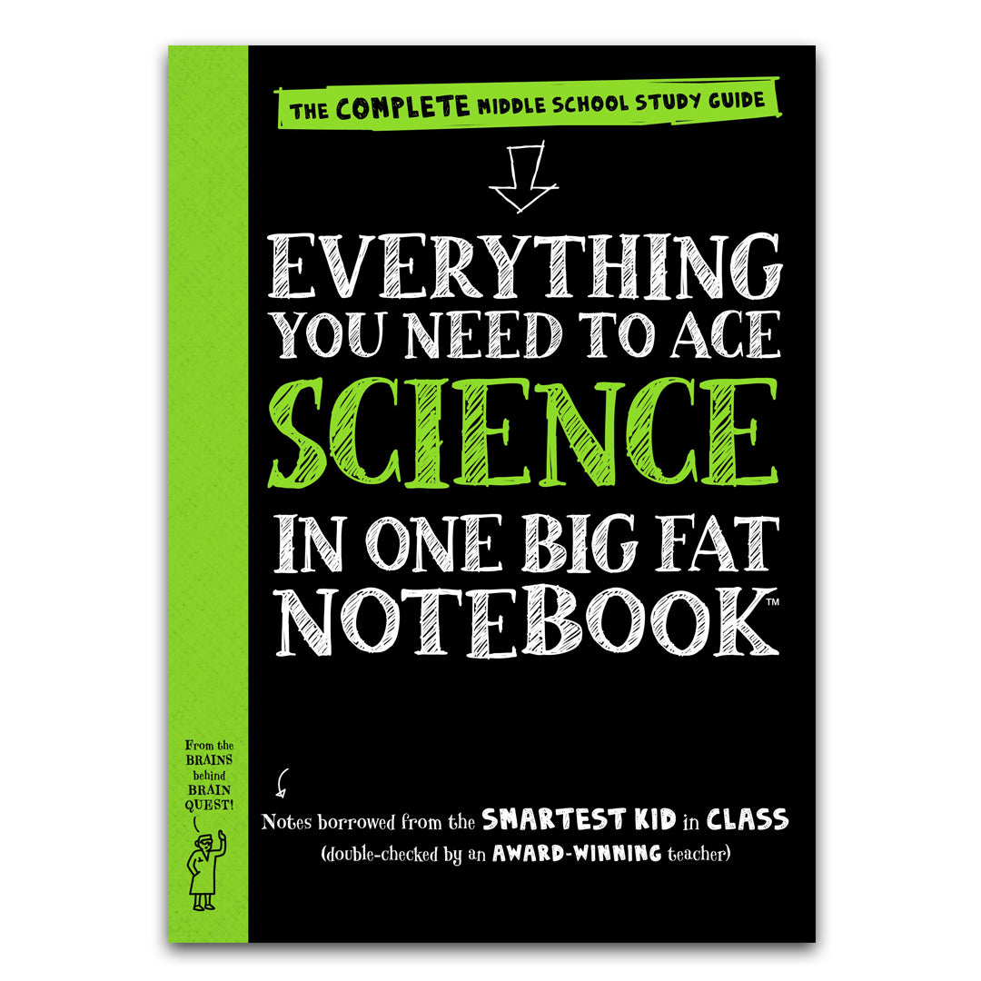Everything You Need to Ace Science in One Big Fat Notebook: The Complete Middle School Study Guide (Big Fat Notebooks) - Workman Publishing - The English Bookshop