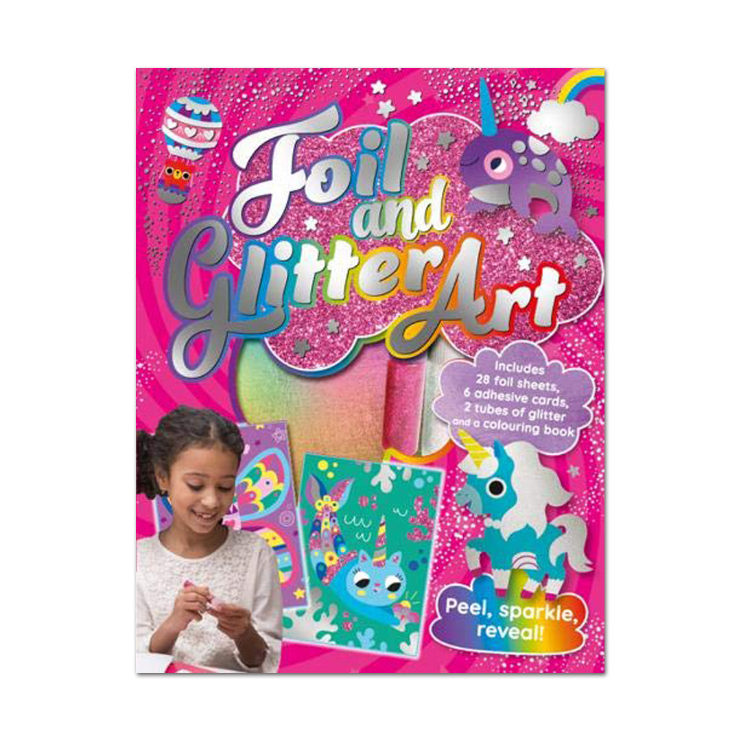 Folder of Fun: Foil and Glitter Art - Bookoli Ltd - The English Bookshop