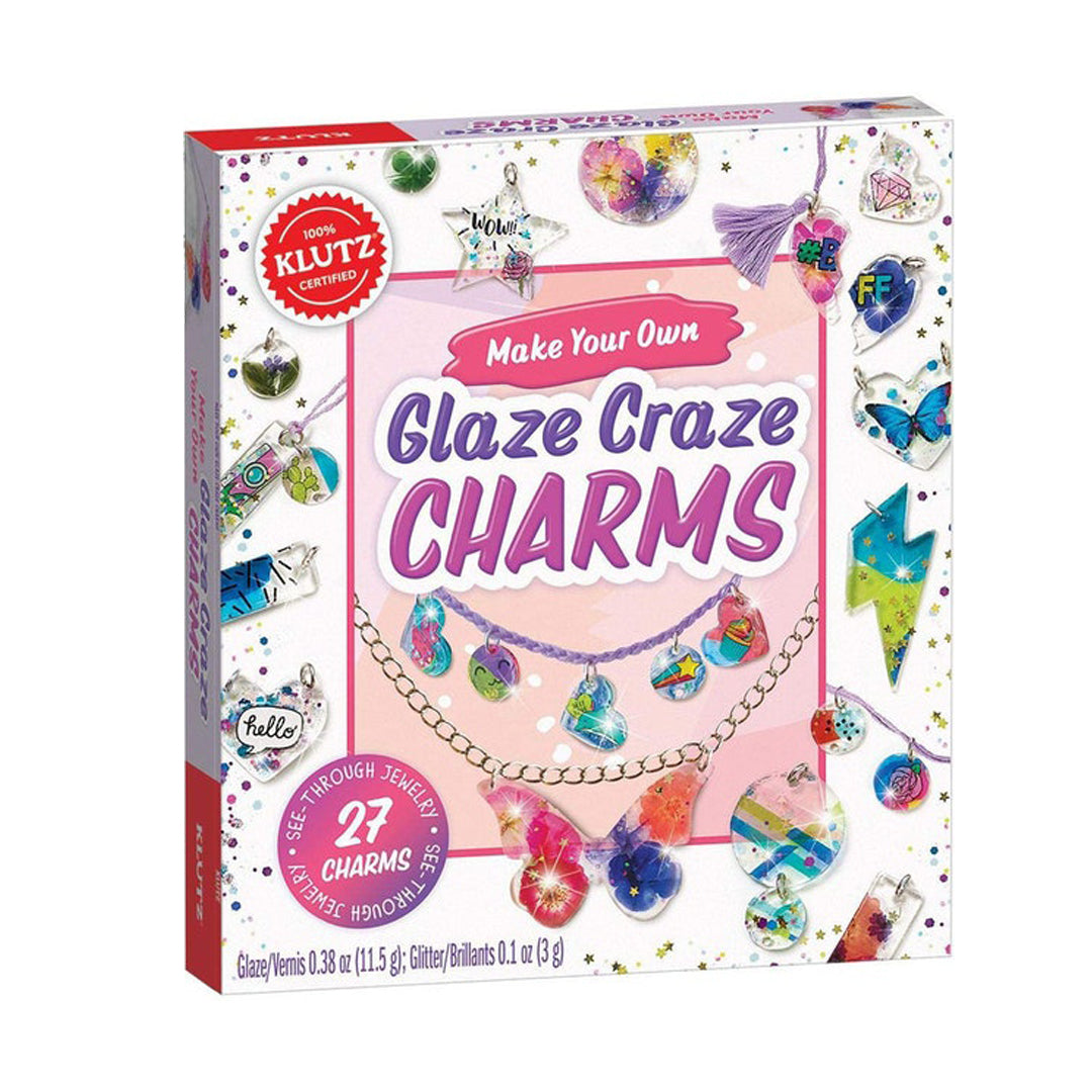 Klutz Make Your Own Glaze Craze Charms Craft Kit - Klutz - The English Bookshop