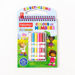 Fisher Price Colour By Numbers Set - The English Bookshop