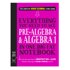 Everything You Need to Ace Pre-Algebra and Algebra I in One Big Fat Notebook - The English Bookshop Kuwait