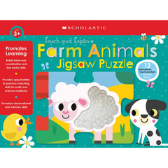 Farm Animals Jigsaw Puzzle: Scholastic Early Learners (Puzzles) - The English Bookshop