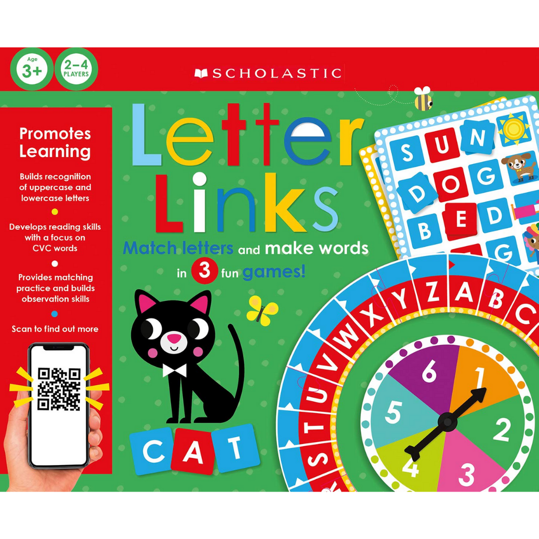 Letter Links: Scholastic Early Learners (Learning Game) - The English Bookshop