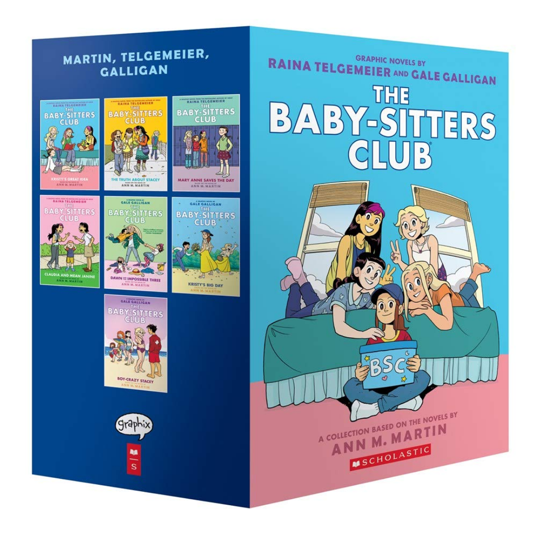 The Baby-Sitters Club Graphic Novels #1-7: A Graphix Collection: Full-Color Edition (The Baby-Sitters Club Graphix) - The English Bookshop