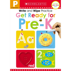 Get Ready for Pre-K Write and Wipe Practice: Scholastic Early Learners (Write and Wipe) - The English Bookshop