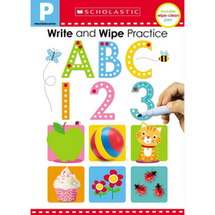 ABC 123 Write and Wipe Flip Book: Scholastic Early Learners (Write and Wipe) - The English Bookshop