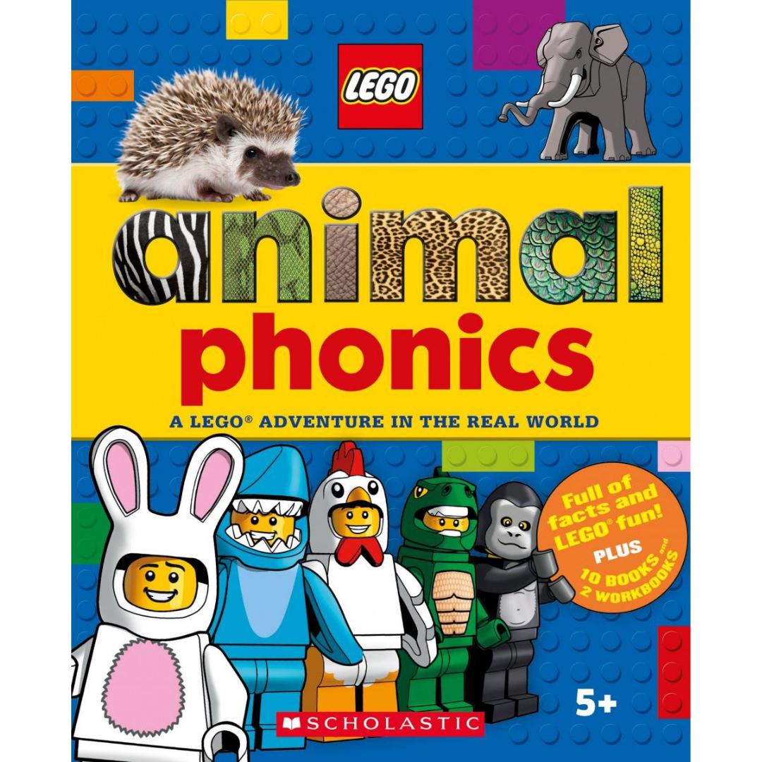 Animals Phonics Box Set: A Lego Adventure in the Real World - The English Bookshop