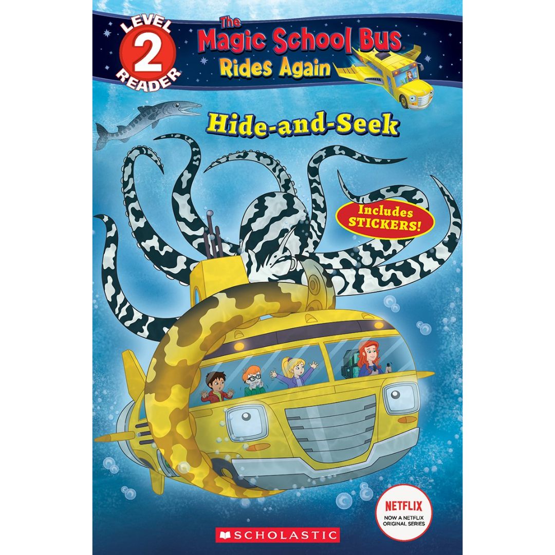 Hide and Seek (Scholastic Reader, Level 2: The Magic School Bus: Rides Again) - The English Bookshop