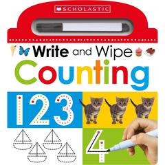 Write and Wipe Counting (Scholastic Early Learners) - The English Bookshop