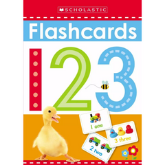 123 Flashcards: Scholastic Early Learners (Flashcards) - The English Bookshop