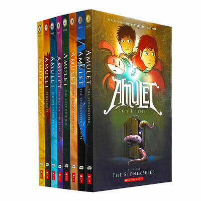 Amulet #1-8 Box Set - Kazu Kibuishi - The English Bookshop