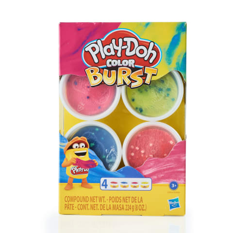 Play Doh Color Burst Assorted - The English Bookshop