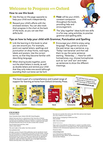 Progress with Oxford: Grammar, Punctuation and Spelling Age 6-7 - Jenny Roberts - The English Bookshop